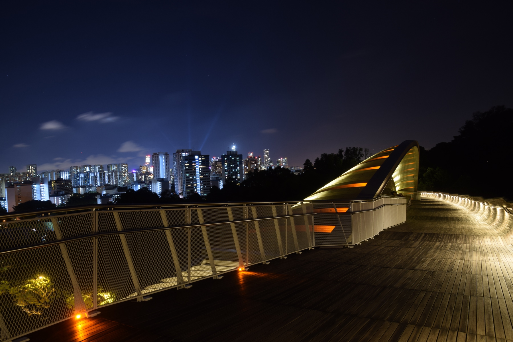 di singapore voi con - Cau Henderson Waves giua thien nhien Singapore