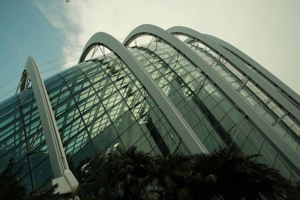 gardens by the bay cho trẻ em - Nhà kính Cloud Forest ở Gardens by the Bay