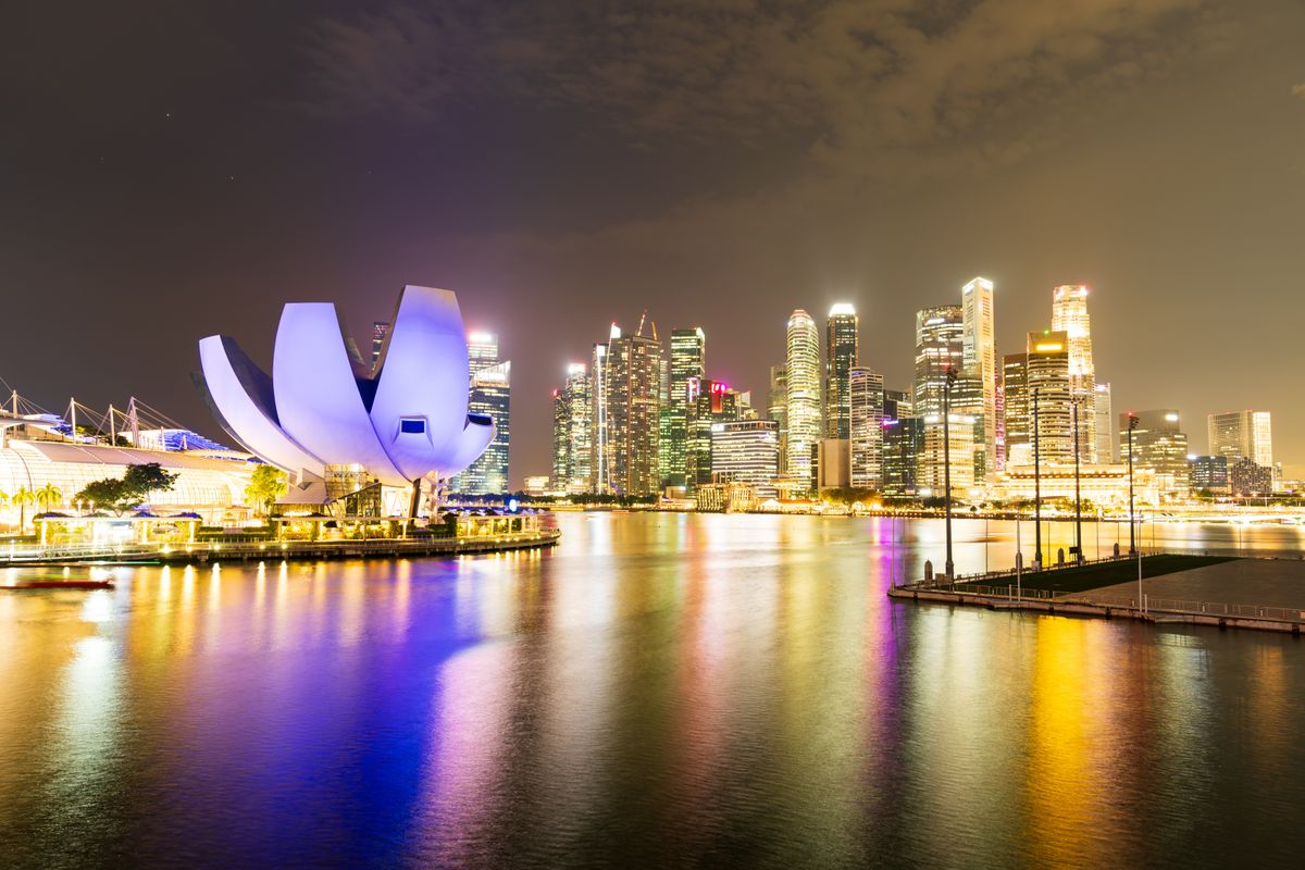 du thuyền sông singapore cho gia đình - Singapore lung linh ánh đèn về đêm