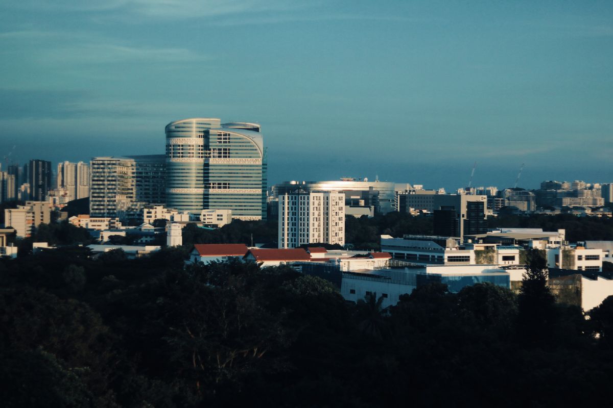 singapore buổi tối cho gia đình - Toàn cảnh thành phố Singapore