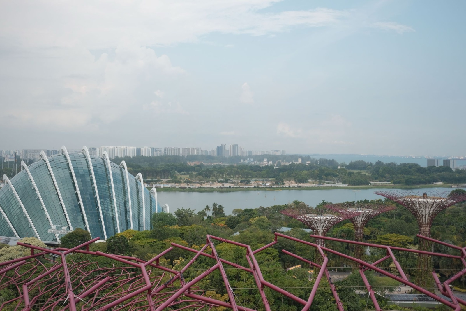 toàn cảnh Gardens by the Bay Singapore
